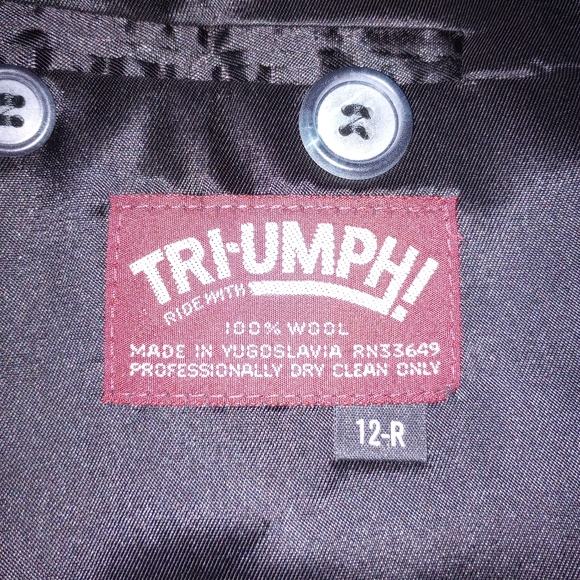Triumph Hunt Coat 12R - Picture 8 of 10